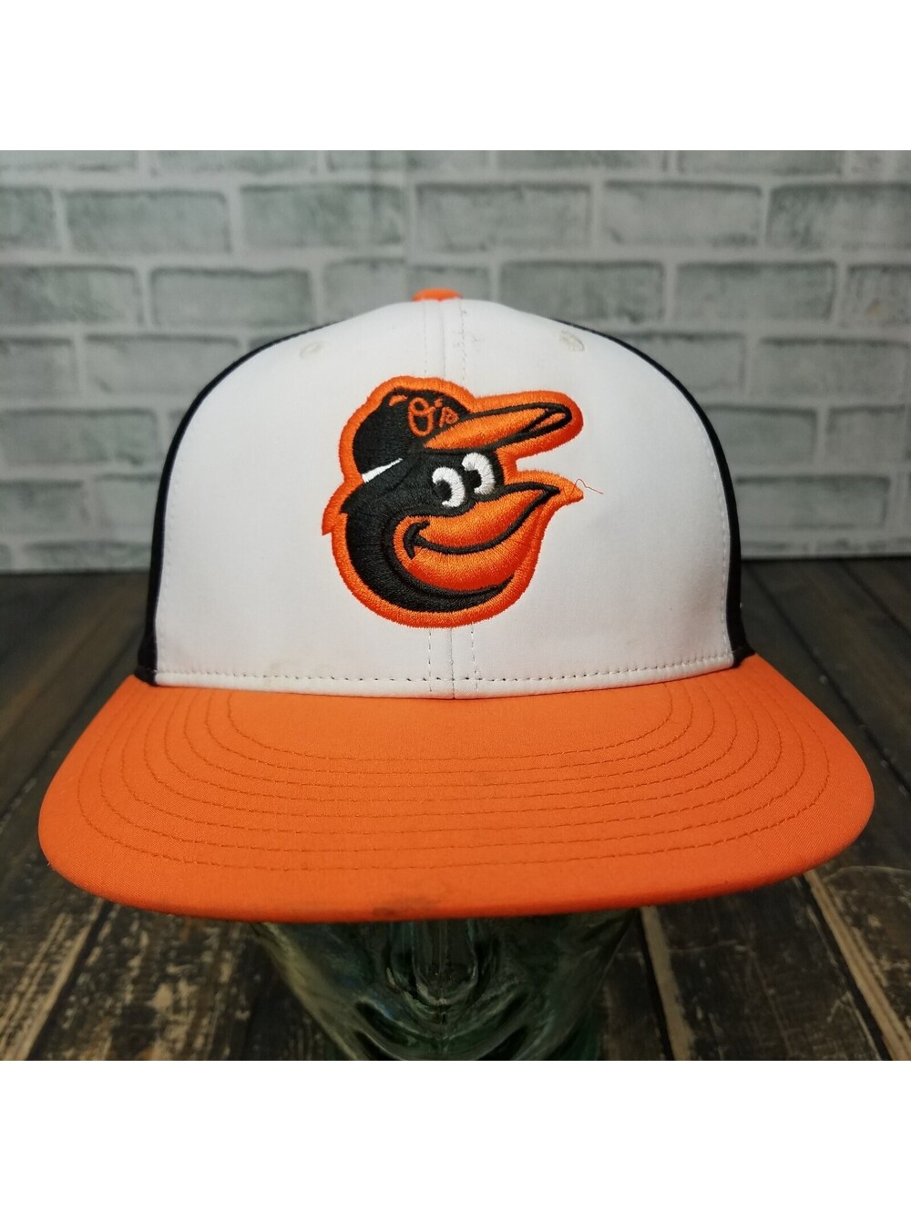 OC SPORTS BALTIMORE ORIOLES Hat Cap Adjustable ADULT Baseball Hat Black Orange